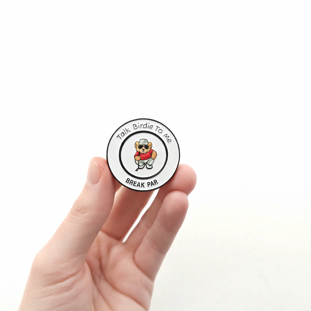 The Birdie Bear Ball Marker