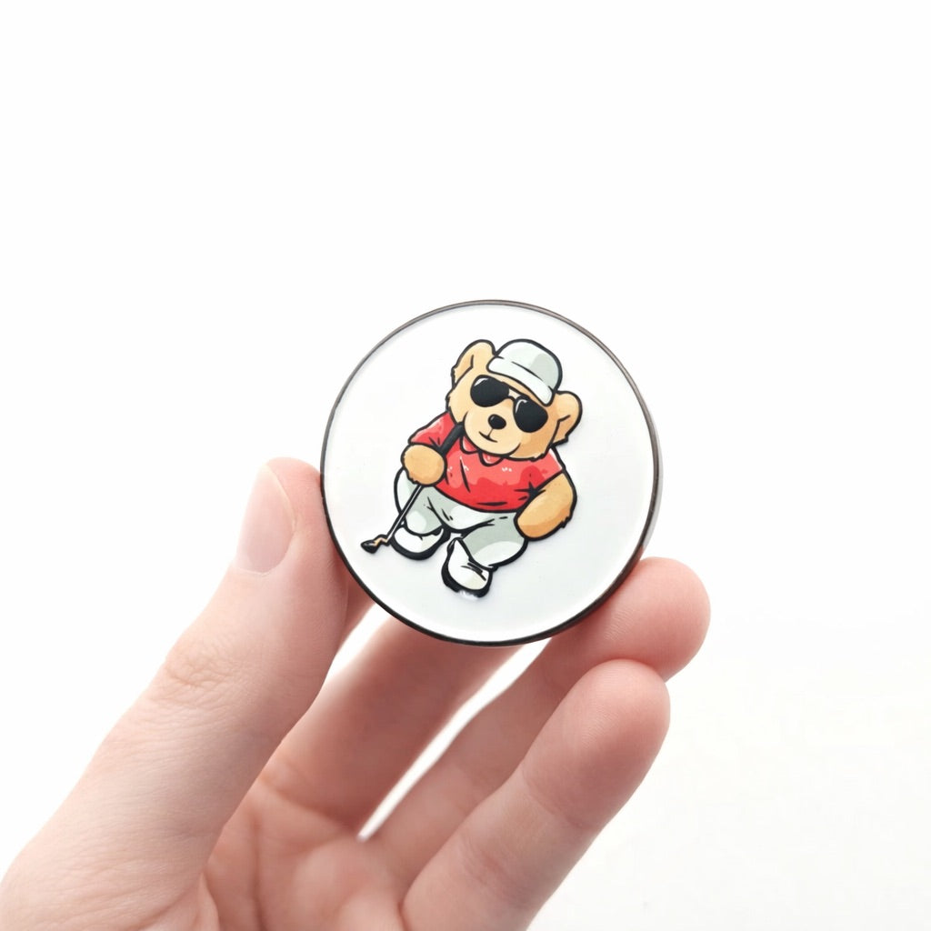 The Birdie Bear Ball Marker