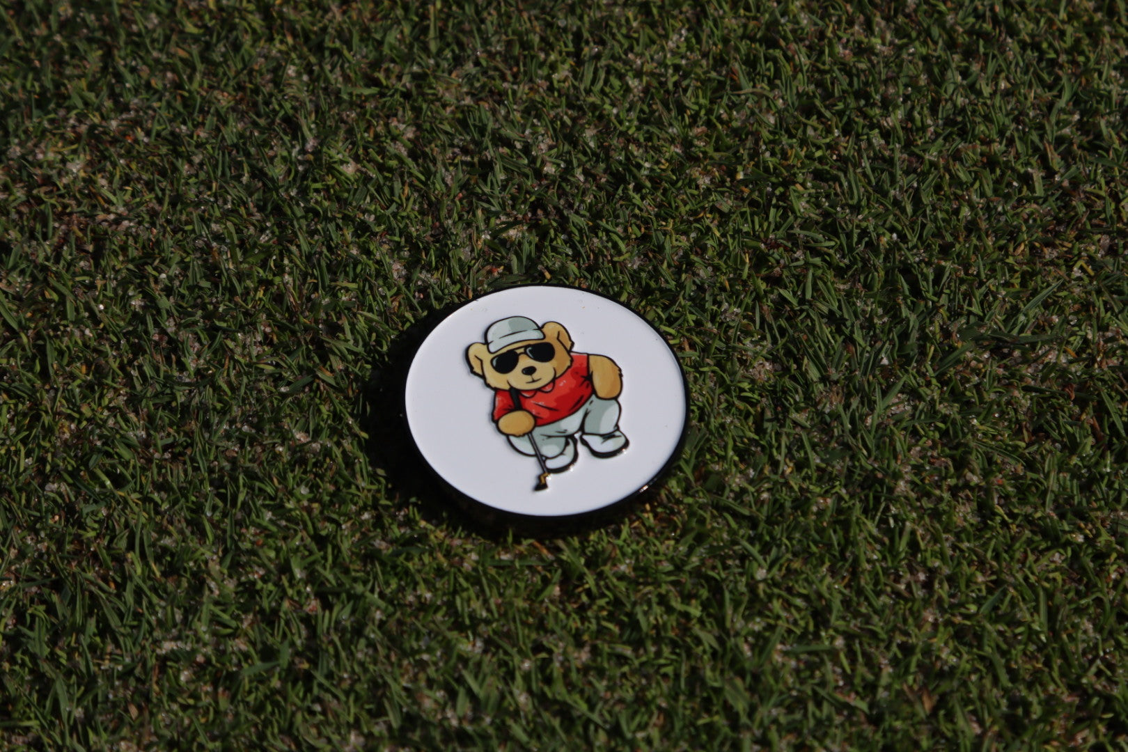 The Birdie Bear Ball Marker