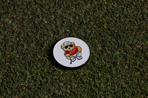 The Birdie Bear Ball Marker