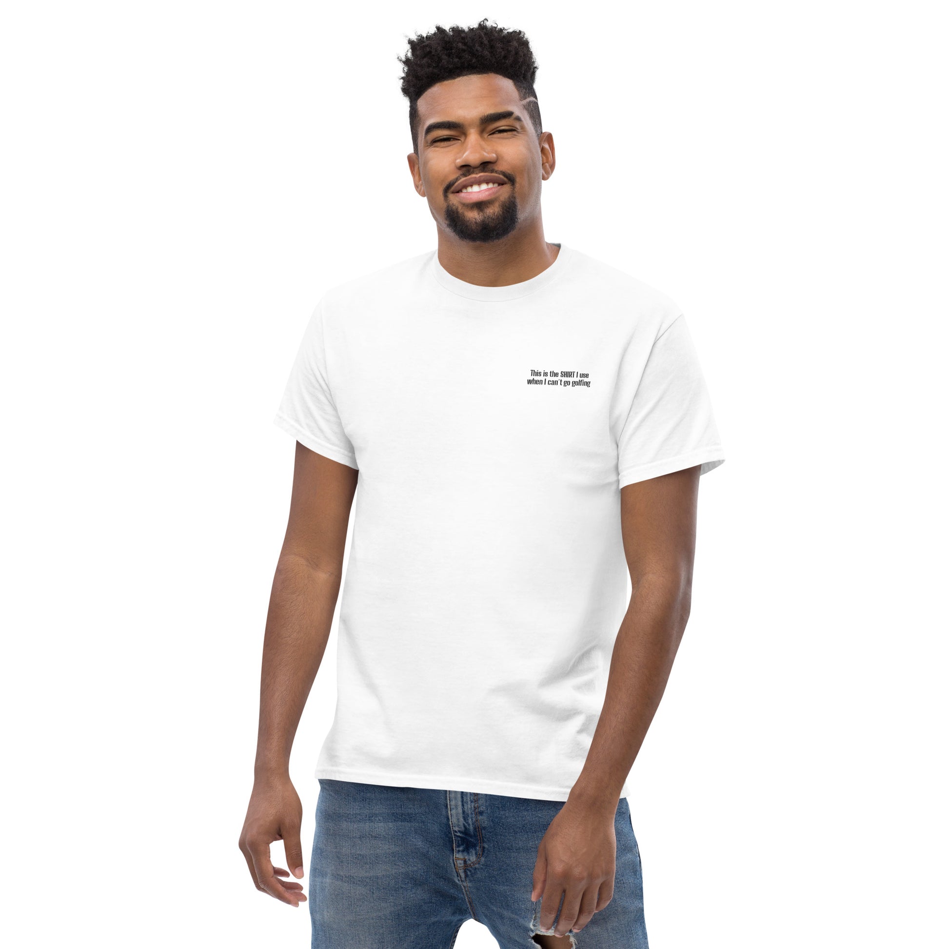 The "Can´t Go Golfing" T-shirt